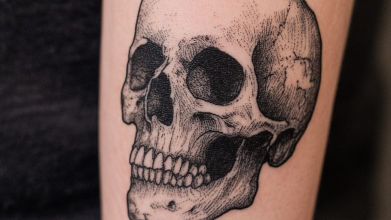 10 Timeless Skull Tattoo Designs to Honor the Cycle of Life and Death