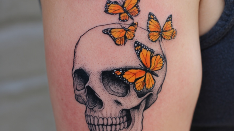 15 Exquisite Sugar Skull Tattoos to Make a Bold Personal Statement