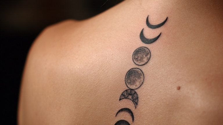 15 Enchanting Moon Phase Tattoos for the Modern Soul