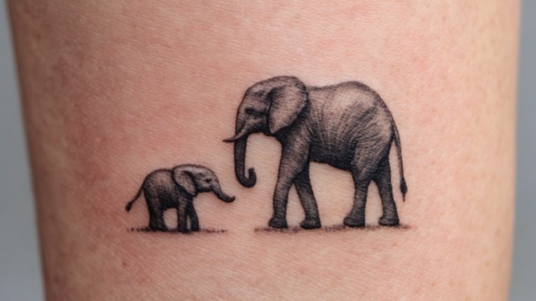 17 Elephant Tattoos Symbolizing Strength and Wisdom