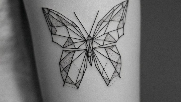 15 Fine Line Butterfly Tattoo Inspirations